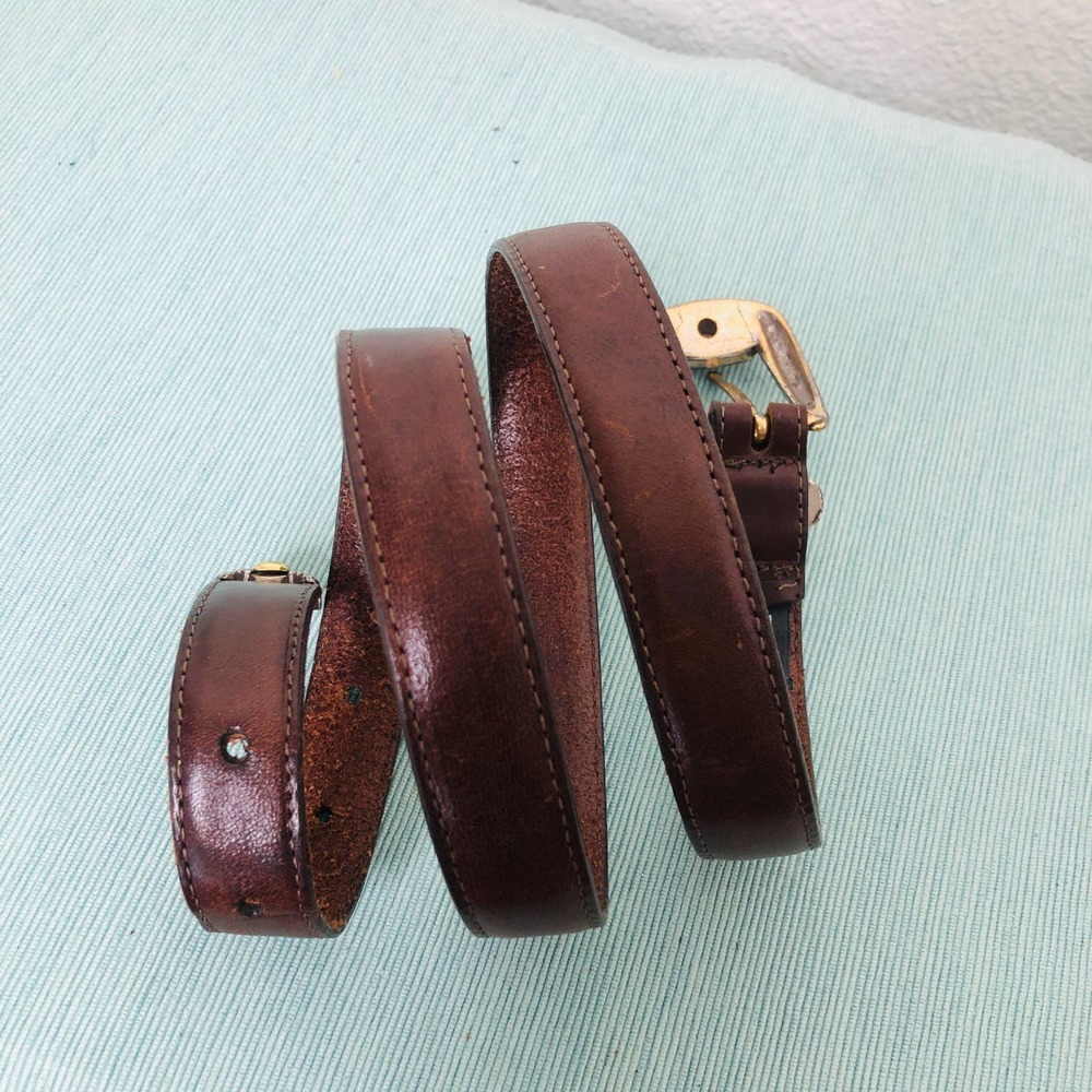 Brighton brown leather Belt Size M B 2908